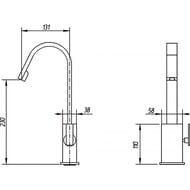    Migliore ALIMATHA Corner ,  ML.ALC-5713.CR