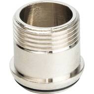 Американка STOUT 1"ВН, прямая, никель, уплотнение под гайкой o-ring кольцо, SFT-0041-000001