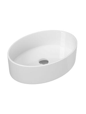 Раковина накладная toHit Terra 50 (500х360х145) без перелива, цвет: белый TH03-040550