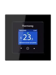 Терморегулятор Thermoreg TI-970 Black+Black, программируемый, с черной панелью