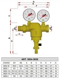 ������ FAR 3/4" � � ����������, 300���, � �����������, ������,max: 95 �C, 25 ���,   FA 3935 34