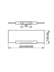 ����� �� ����������� Keuco Plan 220 ��, ��� ������ �������, ��� ��������� 14910005200