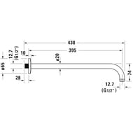  Duravit UV0670028010  , 410 , 