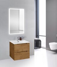 Тумба под раковину BelBagno ETNA 39 (500х390х500) подвесная, Rovere Nature ETNA39-500/390-2C-SO-RN