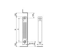 ������! �������� ����������� Fondital Aleternum B4 350/100 (97�407) ���. �����, 10 ���, 1373 ����