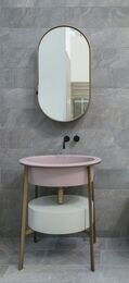    Cielo CATINO OVALE (700500830) ,  Brushed Bronze CASTOBZ