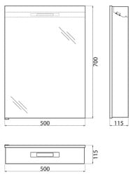   BelBagno (500130700)  LED,,  SPC-1A-DL-BL-500