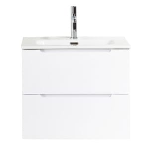 Тумба под раковину BelBagno ETNA 39 (500х390х500) подвесная, Bianco Lucido ETNA39-500/390-2C-SO-BL-P