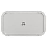 Корзина для белья CROCO 460х600х260 напольная, прямоугольная, ручки, крышка, золото GKR-B-9