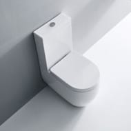 Чаша унитаза-компакта Kerasan Flo 311701 600х360х870 гор.выпуск, крепеж, без сиденья, белый