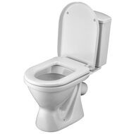 Унитаз-компакт САНТЕК Алькор (670х355х758) косой выпуск, сиденье дюропласт, антивсплеск 1.WH30.2.140