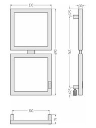 ������� ���� E ����������������� 690�300 ��� �����, ������ �������, 31-0844-6030