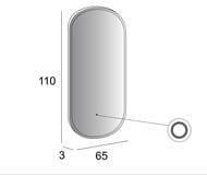 ������� ��������� Cezares (650�1100�30) �� ���������� LED ����������, ��� ����� 45096