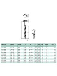 ����� � ������������ �������� Walraven BIS DIN571 H8x50��,  6183805