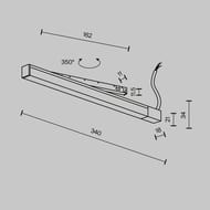 ���� ������� ������������ ������������� Maytoni Exility (��������) TRX239DR-150B X 48�, 150��, ������, IP20