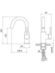 ��������� ��� �������� Aquatek ������ AQ1307CR �������������, ����� 132��, �/���. �������, ����