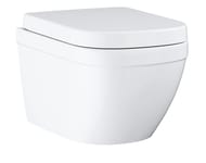 Унитаз Grohe Euro Ceramic 39554000 подвесной (374х445х540) безободковый, сиденье микролифт