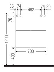  Duravit L-Cube 700800243 , 1 ,   LC116701818