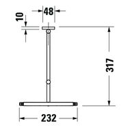   DURAVIT D-Code , 3- ,  0099121000