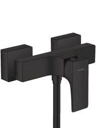 Смеситель Hansgrohe Metropol 32560670 для душа однорычажный, настенный, черный матовый — миниатюра 1