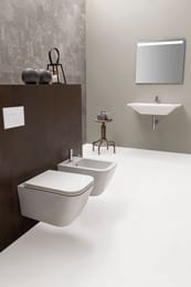Сиденье для унитаза Globo Stone с микролифтом, белое ST022BI