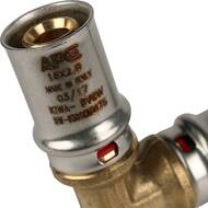 Угольник 90° STOUT 16х16 для металлопластиковых труб прессовой SFP-0009-001616