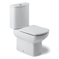 Roca DAMA SENSO Унитаз компакт (400х660х790) с унив. выпуском, белый 341517000+342517000+ZRU9302991