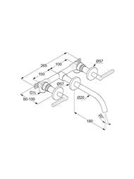 ��������� ��������� KLUDI NOVA FONTE ��� ����������� 20144N515
