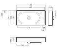 �������� ��������� Hatria Area YXDK01 700�354�110 �������, ��������� ��� ���������, �����