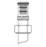 Концовка Jaga для м/пл. трубы, 50940.316
