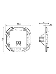  LEGRAND INSPIRIA  RJ 45  5e  UTP  673825