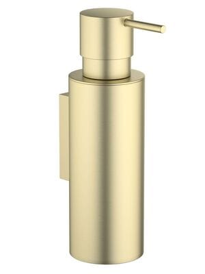 Дозатор для жидкого мыла Aquatek Оберон AQ4205BG подвесной, нержавеющая сталь, латунь, золото шлиф