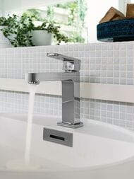 Смеситель NOBILI UP для раковины, однозахватный, донный клапан, хром UP94118/1CR — изображение 2