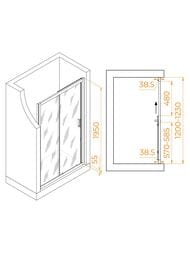 ������� ����� RGW Passage PA-016 (1200�1950) ����������, ������ 6�� ����������/���� 350801612-11