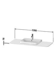  Duravit Happy D.2 Plus 130055016 1   ,   HP031KM8080