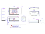 Aqwella Genesis 120 ����� ��� ���������� (1200�310�400), ���������, ����� GEN0112W