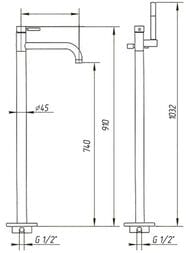 ��������� ��� �����/���� Migliore KOBUK ��������� h103,2 ��, ���� ML.KOB-2260.CR