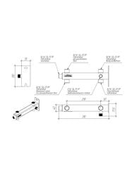 Консоль расширительного бака Gidruss BKSS-35.BASIS 8-35л, нерж.сталь — изображение 2