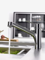 Смеситель Hansgrohe Talis M52 для кухни 170 вытяжной поворотный излив 2jet хром 32841000 — изображение 3