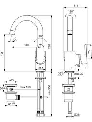 Ideal Standard VITO    B0410AA  , , 