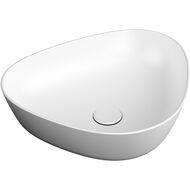 Раковина Vitra Plural (470х400х130) накладная,антибактериаольное покрытие,белый мат. 7812B401-0016