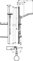   Hansgrohe Rainfinity ( ,  150, , )  27673000