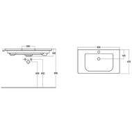 �������� ��������� ��� ����� Caprigo SOFT 80 (800x455x160) �������� SF 80