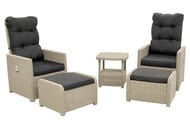   RATTAN MANCHESTER OTTO SET 2,2  +2  +, /