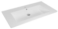 Раковина для тумбы Caprigo 85 (838х467) без бортика, стеклокерамика GC18R-34912
