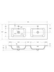 �������� ������������ Cezares (1210�460�155) � ����� ������ CZR-8073-120-2  �����