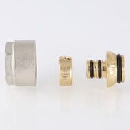 Фитинг под обжим евроконус для присоед к коллектору м/пл трубы VALTEC 16 (2.0) х3/4"В VT.4420.NE.16