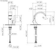 ��������� ��� �������� Dornbracht Cyo 33521811-00 �������������, ������ ����� 128��, ����: ����