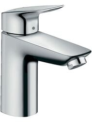 Смеситель Hansgrohe Logis 71100000 для умывальника, фиксированный излив, донный клапан — миниатюра 1