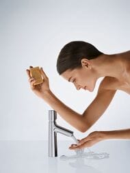 Смеситель Hansgrohe Talis Select S 72043000 для раковины, однорычажный, хром — изображение 4